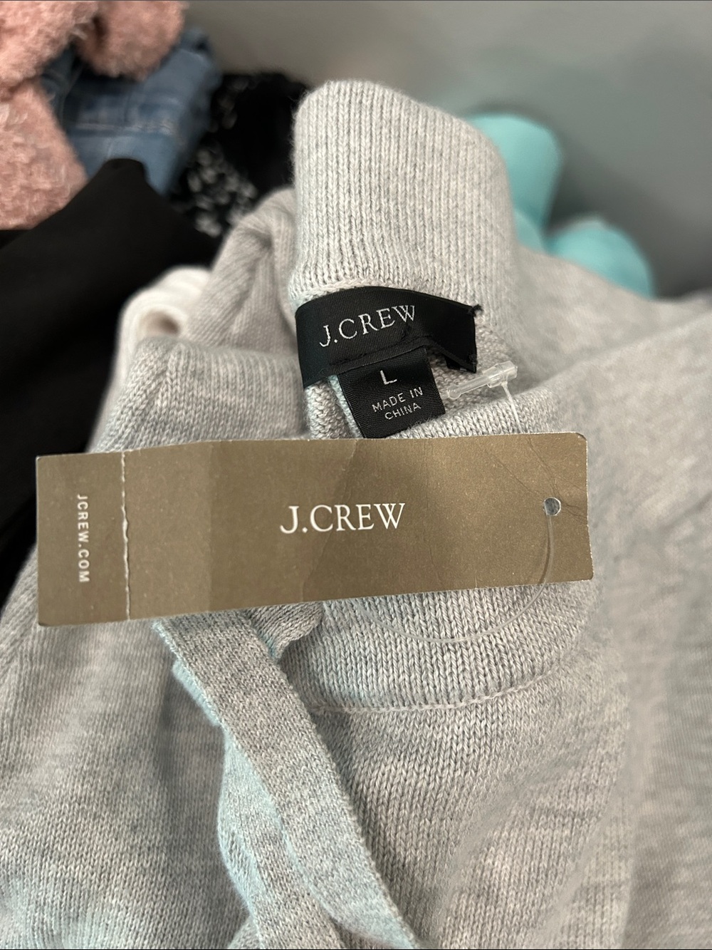 J. Crew Women's Heather Gray Track Joggers NWT - Picture 14 of 14